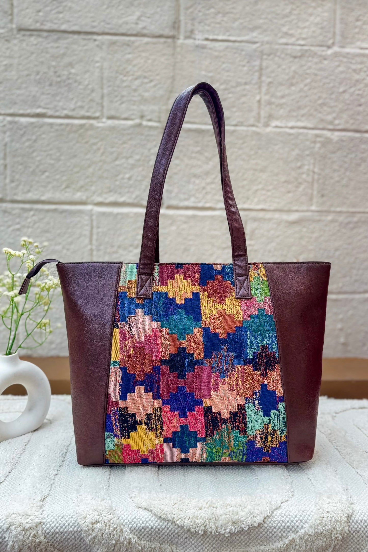 Carry Your World Tote - Earthy (LARGE)