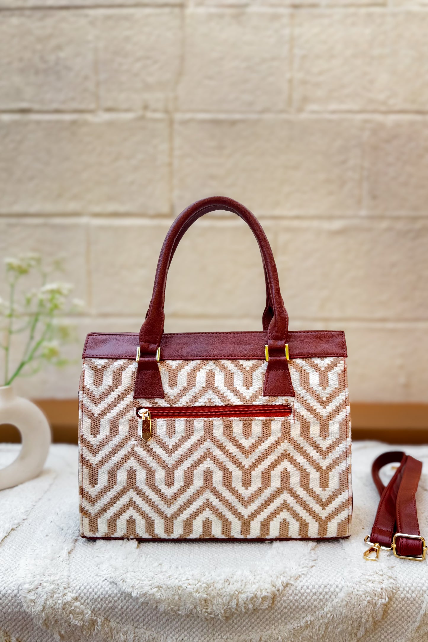 Chevron Classic Handbag