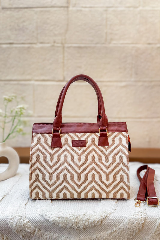 Chevron Classic Handbag