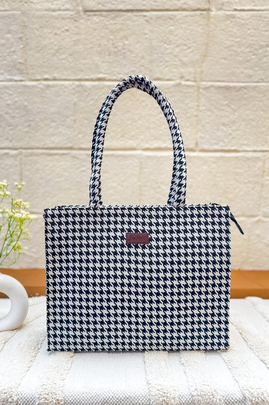 Chic Check - Box Tote