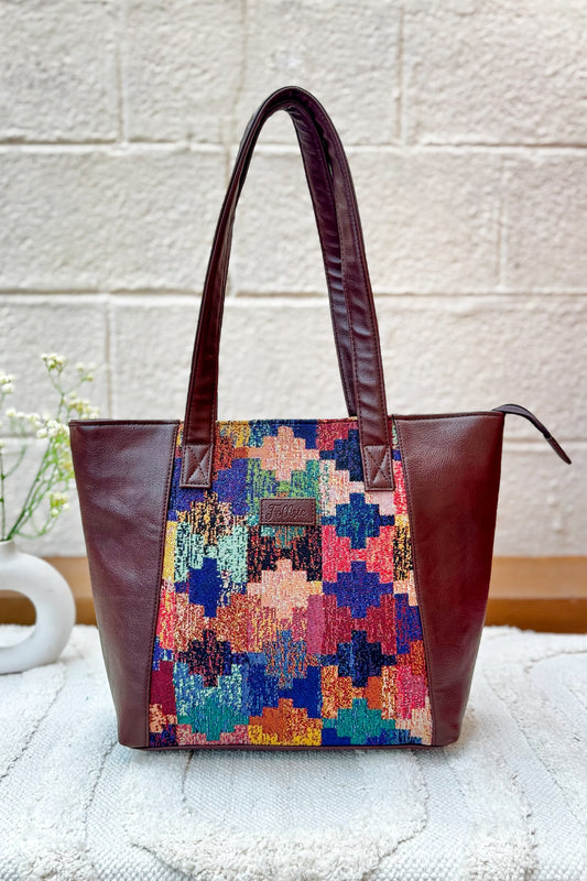 Carry Your World Tote - Earthy