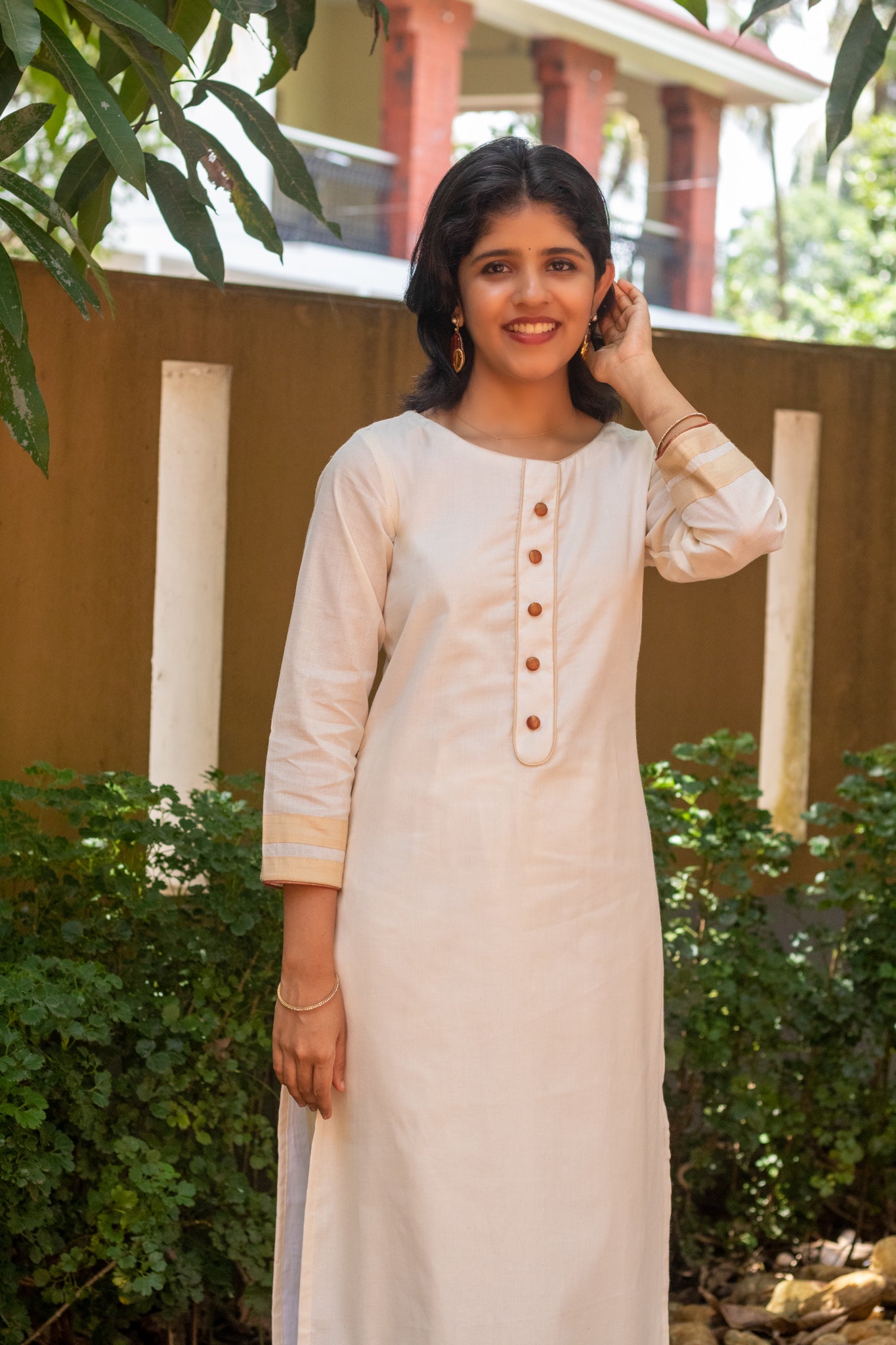 Kasavu kurti on sale